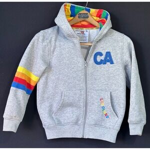 LEGOLAND California Zip Hoodie Rainbow Kids Youth Small Athleisure School